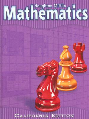Houghton Mifflin Mathmatics California: Student Edition Level 5 2002