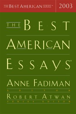Image for The Best American Essays 2003 (The Best American Series)