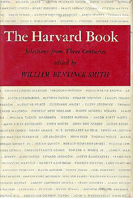 The Harvard Book: Selections from Three Centuries