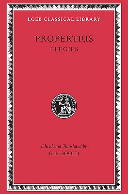 Image for PROPERTIUS: ELEGIES PROPERTIUS: ELEGIES