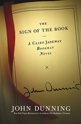 Image for The Sign Of The Book A Cliff Janeway Bookman NOvel