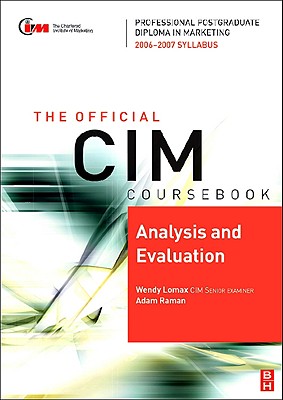Analysis and Evaluation (CIM Coursebook)