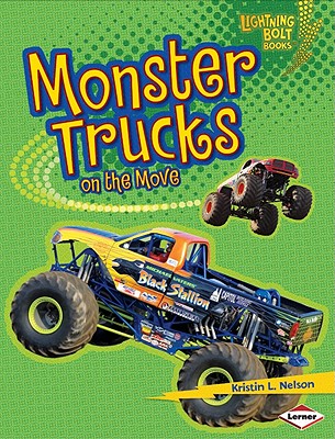 Image for Monster Trucks on the Move (Lightning Bolt Books Vroom-Vroom) Monster Trucks on the Move (Lightning Bolt Books Vroom-Vroom)