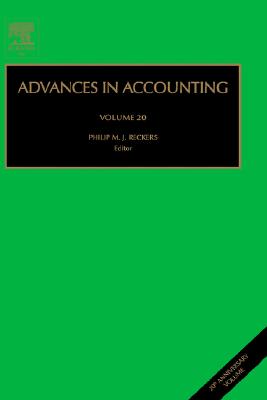 Advances in Accounting (Volume 20)