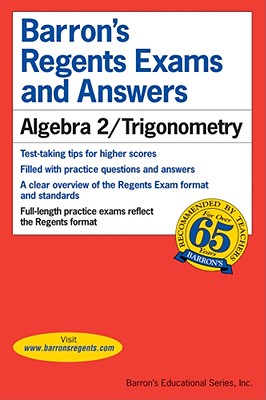 Image for Algebra 2/Trigonometry (Barron's Regents Exams and Answers)