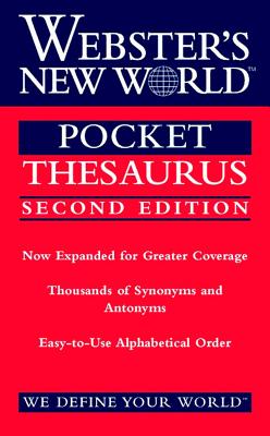 Websters New World Pocket Thesaurus