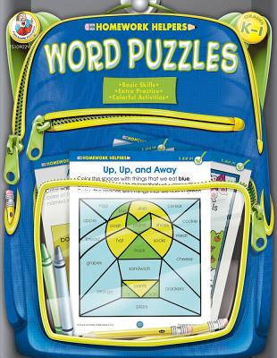 Image for Word Puzzles Homework Helper, Grades K to 1