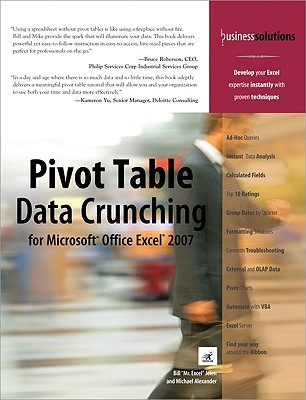 Image for Pivot Table Data Crunching for Microsoft Office Excel 2007