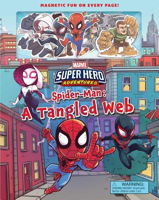 Marvel's Super Hero Adventures Spider-Man: A Tangled Web (Magnetic Hardcover)