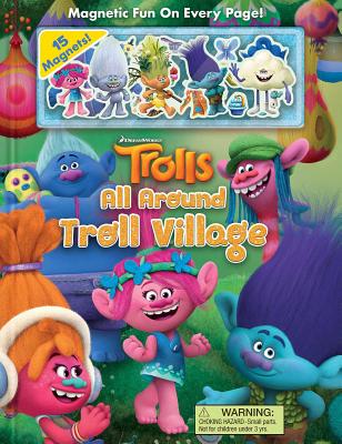 DreamWorks Trolls: All Around Troll Village (Magnetic Hardcover)