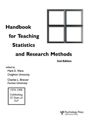 Handbook for Teaching Statistics and Research Methods 2nd Edition