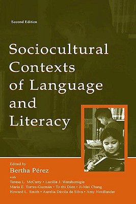 Image for Sociocultural Contexts of Language and Literacy