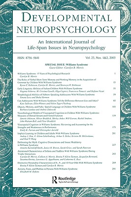 Williams Syndrome (Developmental Neuropsychology)