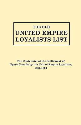 Image for The Old United Empire Loyalists List