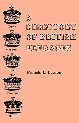 Image for A Directory of British Peerages
