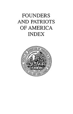 Image for Daughters of Founders and Patriots of America Index