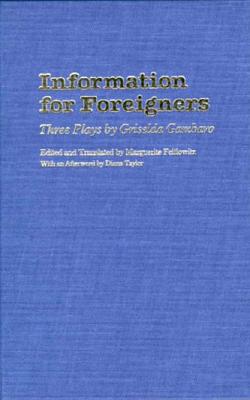 Information for Foreigners: Three Plays