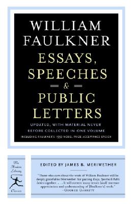 Essays, Speeches & Public Letters