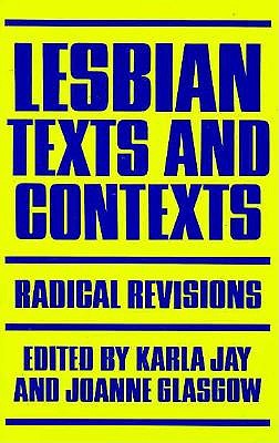 Image for Lesbian Texts and Contexts: Radical Revisions (Feminist Crosscurrents, 2)