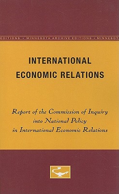 International Economic Relations (Minnesota Archive Editions)