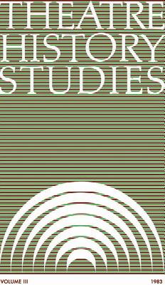 Theatre History Studies 1983, Vol. 3
