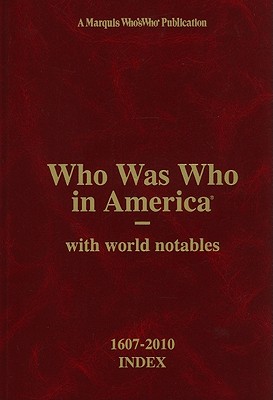 Who Was Who in America Index (Who Was Who in America Index Volume) (Who Was Who in American Index)