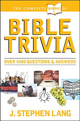 Image for Complete Book of Bible Trivia