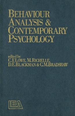 Behaviour Analysis and Contemporar