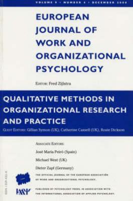 Image for Qualitative Methods in Organizational Research and Practice Qualitative Methods in Organizational Research and Practice