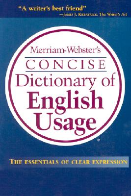 Merriam-Webster's Concise Dictionary of English Usage