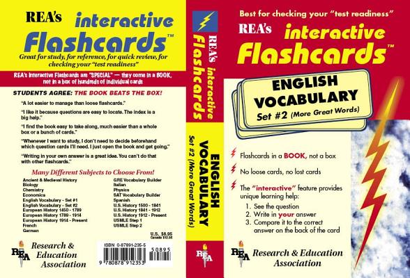 English Vocabulary - Set #2 Interactive Flashcards Book (Pt.2)