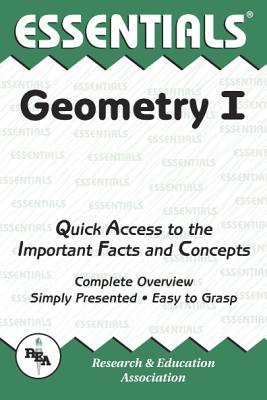Geometry I Essentials (Volume 1) (Essentials Study Guides)
