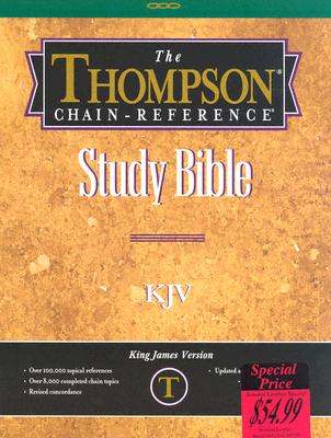Image for KJV Thompson Chain-Reference Bible-Burgundy Bonded Leather