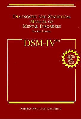 Image for DSM-IV: Diagnostic and Statistical Manual of Mental Disorders