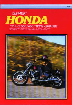 Honda Cx & Gl500/650 Twins 1978-1983 Service Repair Maintenance