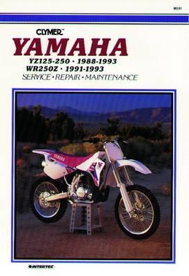 Clymer Yamaha YZ125-250; WR250Z, 1988-1993: Service, Repair, Maintenance (CLYMER MOTORCYCLE REPAIR)