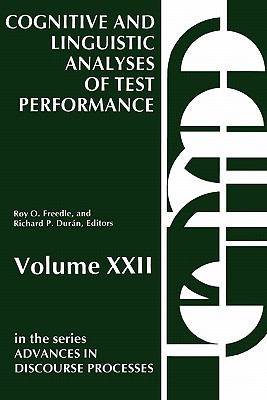 Cognitive and Linguistic Analyses of Test Performance Volume XXII