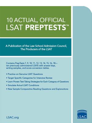 Image for 10 Actual, Official LSAT PrepTests