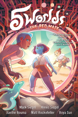 Image for 5 Worlds Book 3: The Red Maze: (A Graphic Novel)