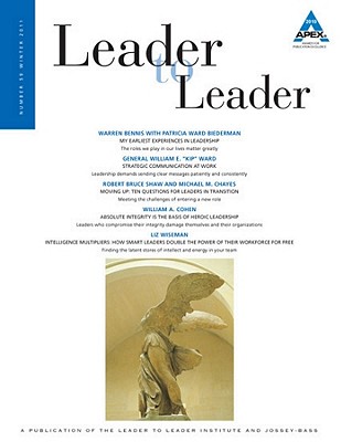Leader to Leader (LTL), Volume 59, Winter 2011 (J-B Single Issue Leader to Leader)