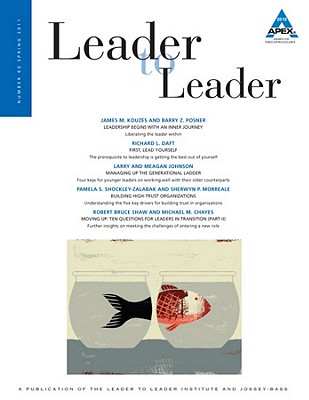 Leader Leader V60 Spring 2011 (J-B Single Issue Leader to Leader)