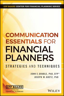 Communication Essentials for Financial Planners: Strategies and Techniques Image for Communication Essentials for Financial Planners: Strategies and Techniques