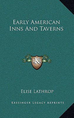 Image for Early American Inns and Taverns
