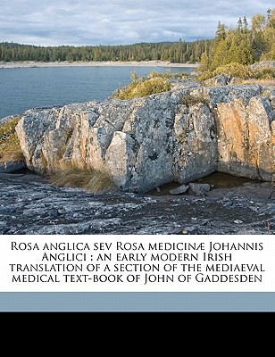Rosa anglica sev Rosa medicin Johannis Anglici: an early modern Irish translation of a section of the mediaeval medical text-book of John of Gaddesden (