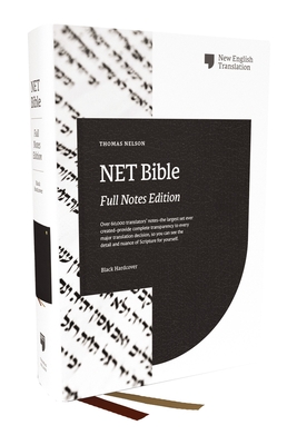 Net Bible, Full Notes Edition (Net, Hardcover, Comfort Print, Thumb Indexed): Holy Bible
