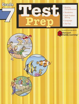 Image for Test Prep: Grade 7 (Flash Kids Harcourt Family Learning)