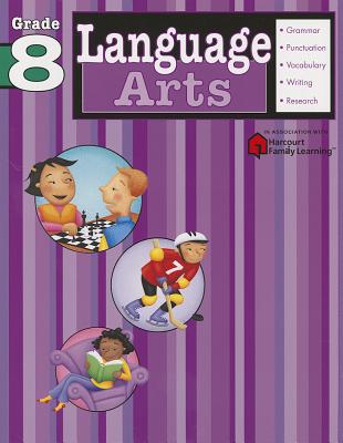 Language Arts: Grade 8 (Flash Kids Harcourt Family Learning)