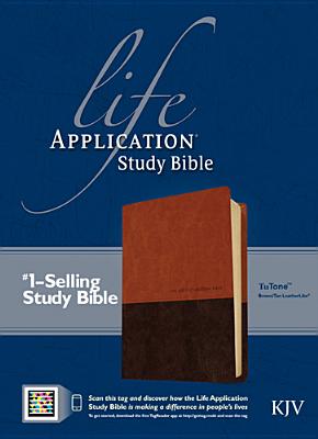 KJV Life Application Study Bible, Second Edition, TuTone (Red Letter, LeatherLike, Brown/Tan)