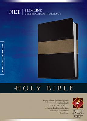 Image for Slimline Center Column Reference Bible NLT