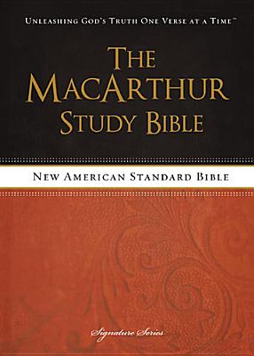 Image for "The MacArthur Study Bible (NA672, NASBStudy)"